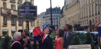 Fransa'nın Başkenti Paris'te Nobelli Yazar Anısına Meydan İthaf Edildi