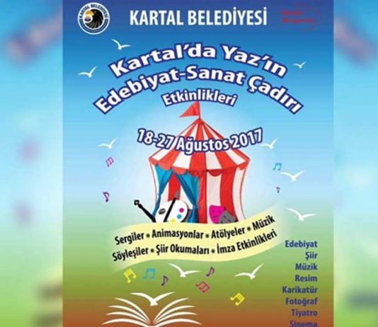 Kartalda Edebiyat Sanat Çadırı